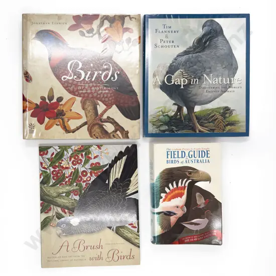 Four Assorted Reference Books on Birds