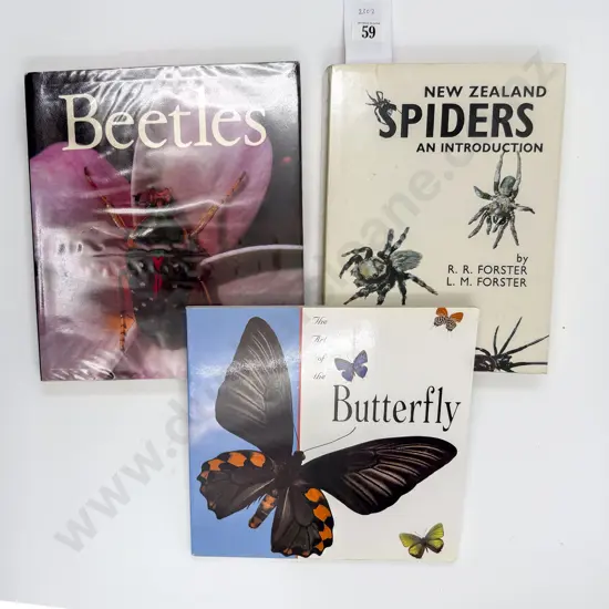 Three Assorted Insect Reference Books