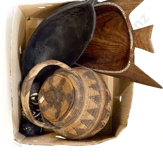 Box Quantity of Assorted Tribal Ware