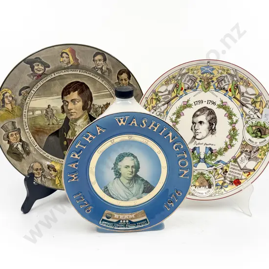 RD Robbie Burns Plate & Two Others