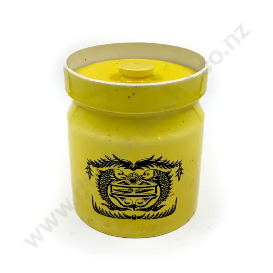 Large Portmerion "Dolphin" Lidded Canister (A/F)