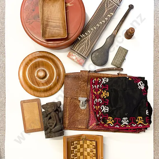 Box Quantity Wooden Ornaments Lacquer Box etc