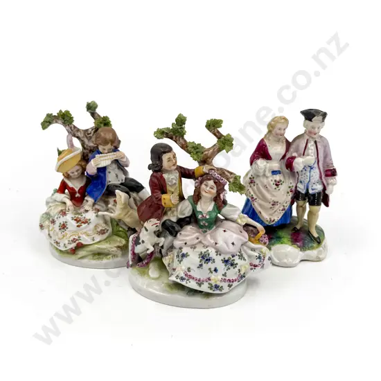 Three Victorian Figure Groups (Faults)