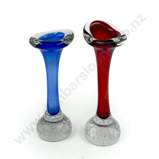 Two Whitefriars Bud Vases