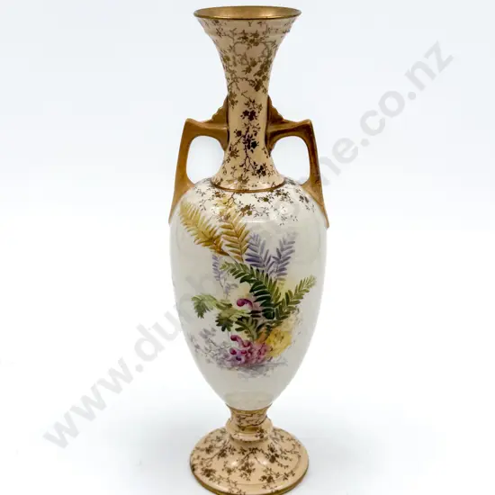 Doulton Burslem Two Handled Urn Vase (A/F)