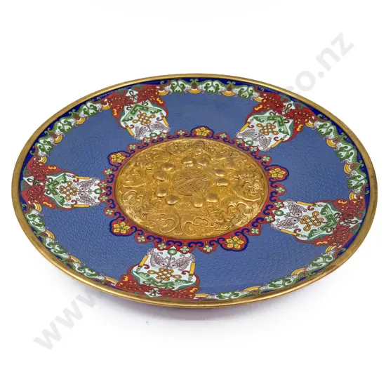 Large Cloisonne Wall Charger