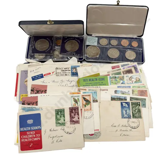 Quantity of First Day Covers & Comm. Coins
