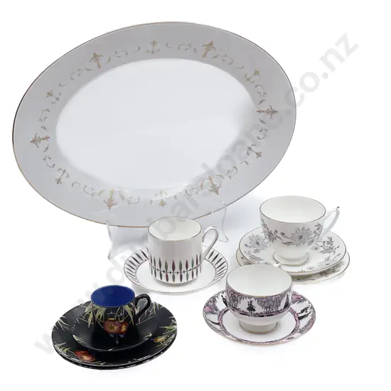 Mixed Tea China incl Crown Ducal Royal Grafton & Coalport