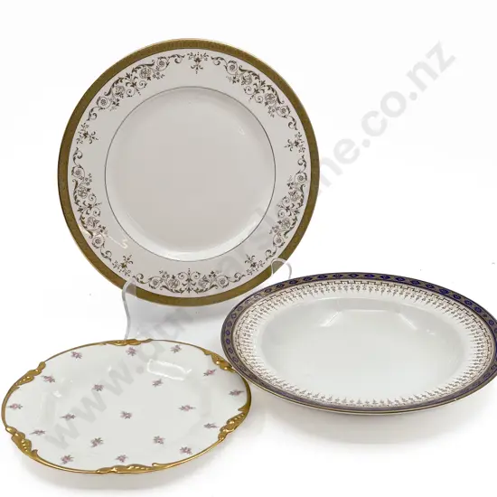 Boxed Spode "Westminster Abbey" Plate & Three Others