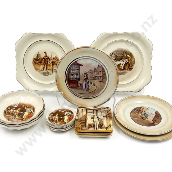 Small Collection of Dickens Themed China