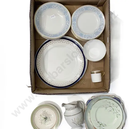 Box of Assorted Fancy China incl RD
