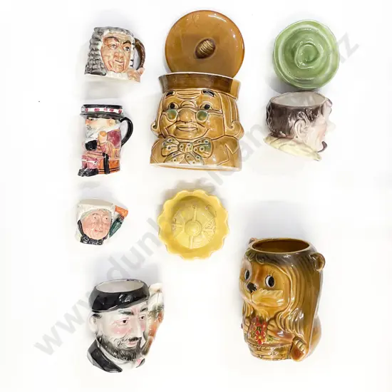 Vintage Biscuit Barrels Toby Jugs etc
