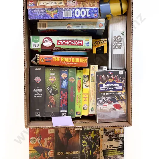 Box Quantity of Assorted incl Puzzles & Games