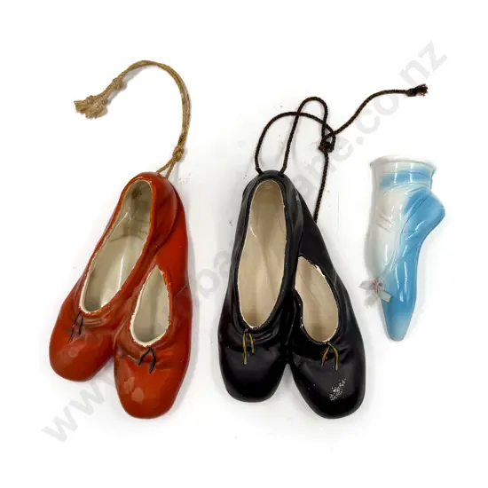 Two Brentleigh Ware Wall Pockets & Other