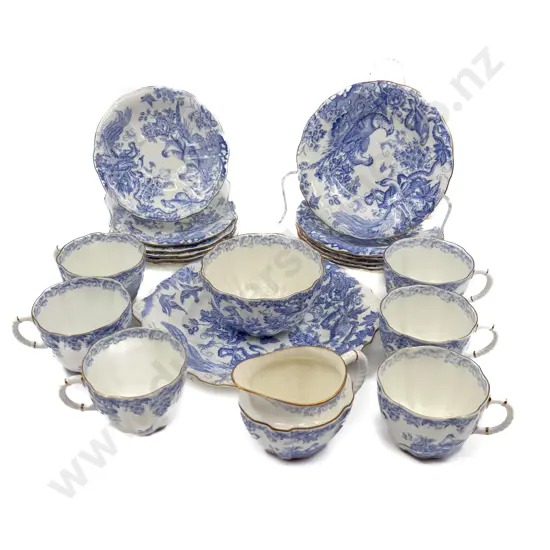 Part RCD Blue & White Teaset