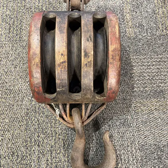 Multiple Rope Pulley with Hook