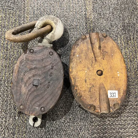 Two Rope Pulleys