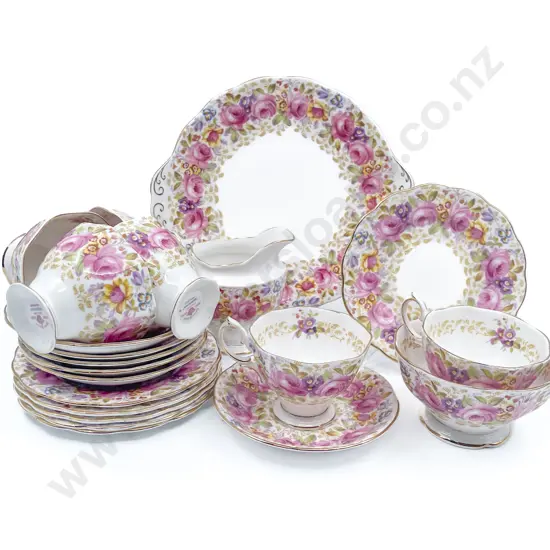 Royal Albert "Serena" Part Teaset