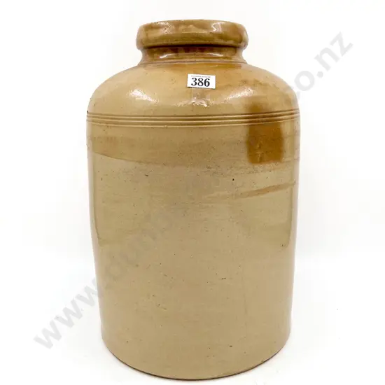 Large Stoneware Crock (A/F)