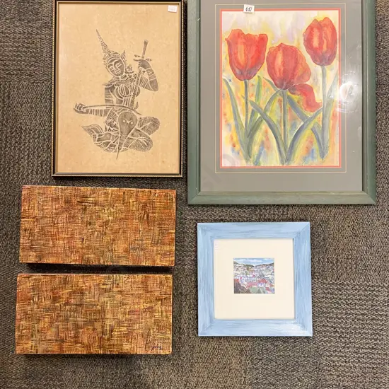 Four Assorted Artworks
