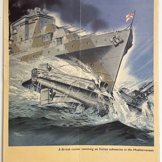 British WW2 Propaganda Poster