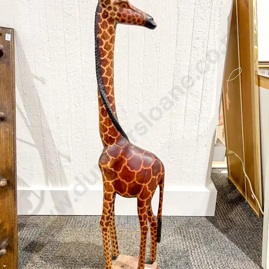 Wooden Giraffe Ornament
