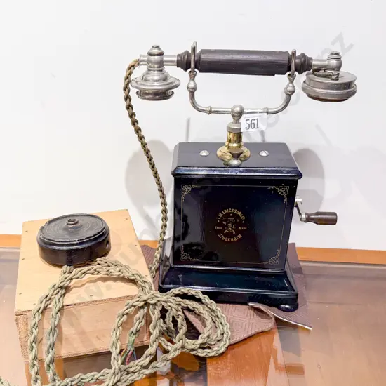 Early Ericcson Magneto Telephone Circa 1905