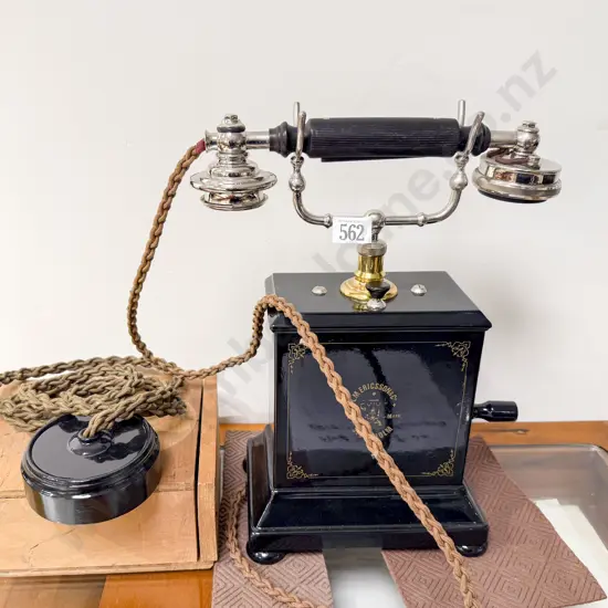 Early Ericcson Magneto Telephone Circa 1905