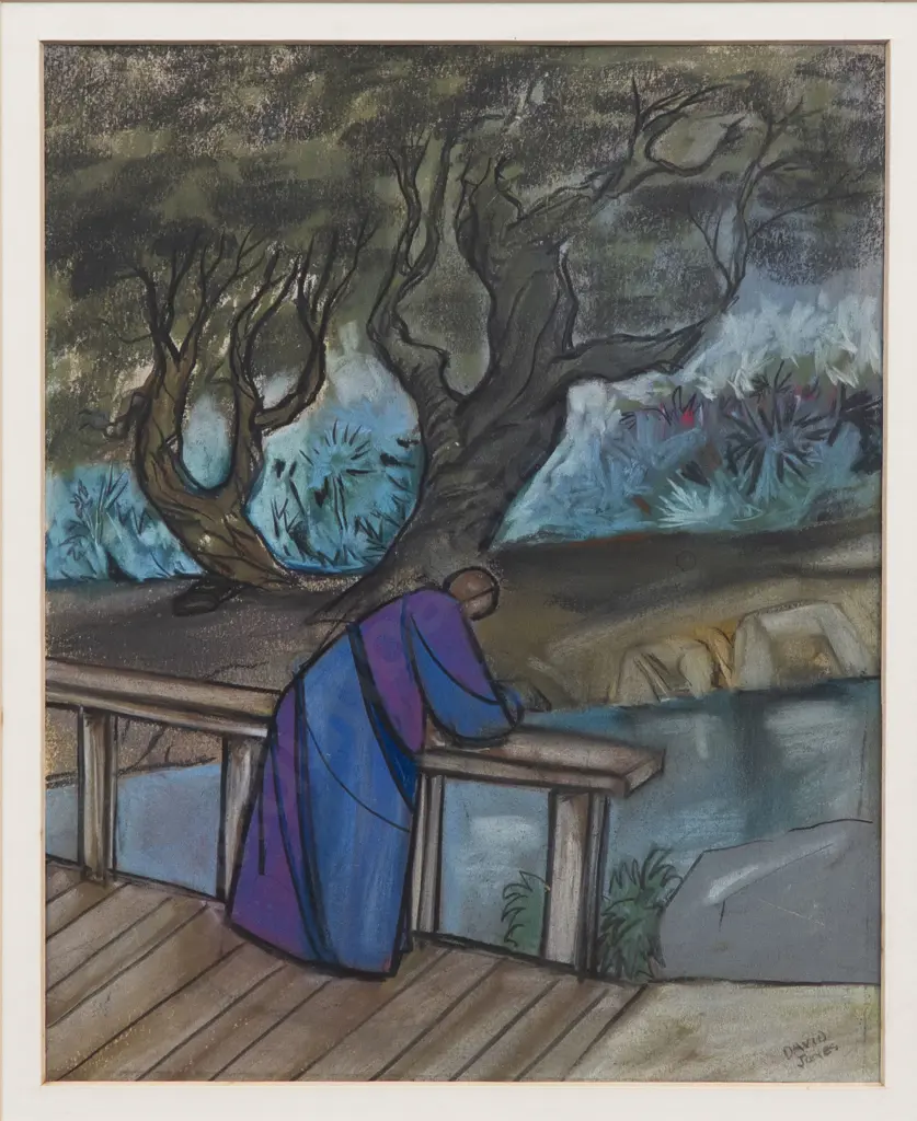 David Jones - Woman on a Bridge Image 1++