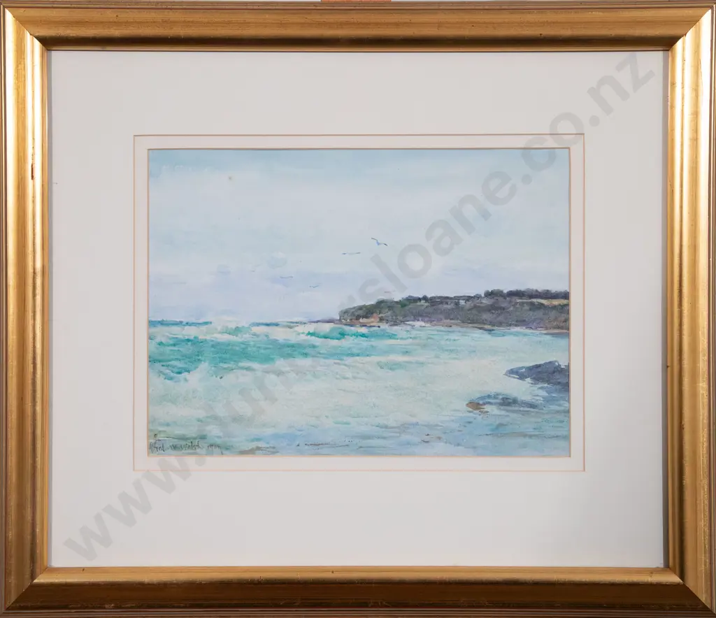 Alfred Walsh (1859 - 1916) - Seascape Image 1++