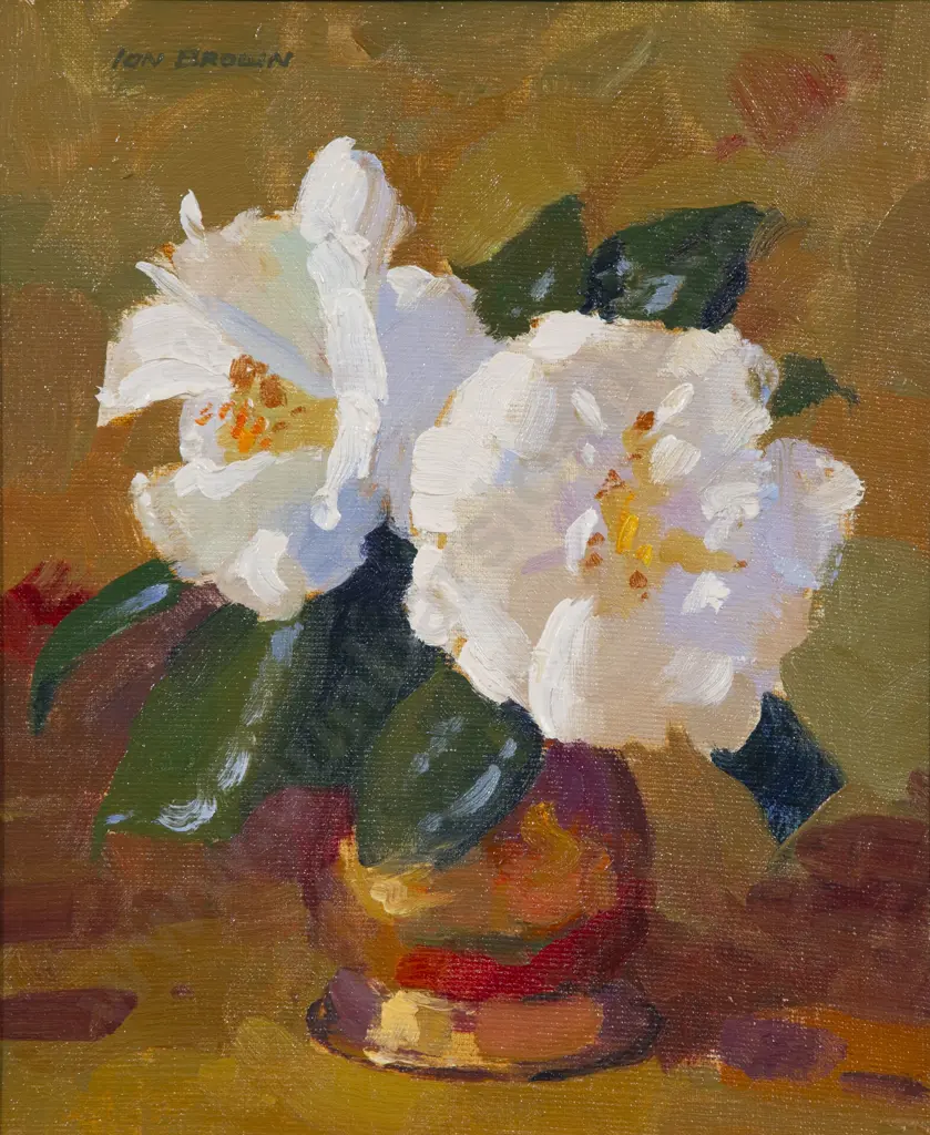 Ion Brown - White Camellias Image 1++