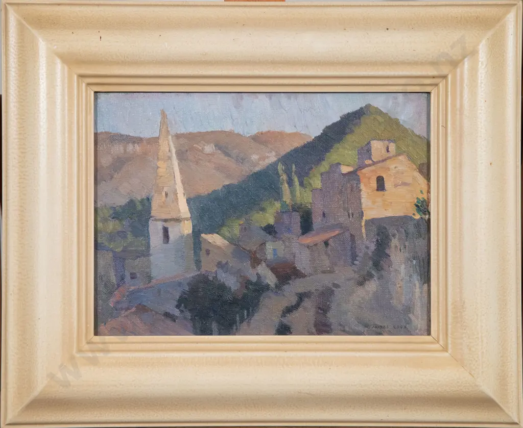James Cook (1904 - 1960) - Mediterranean Landscape Image 1++