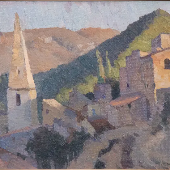 James Cook (1904 - 1960) - Mediterranean Landscape