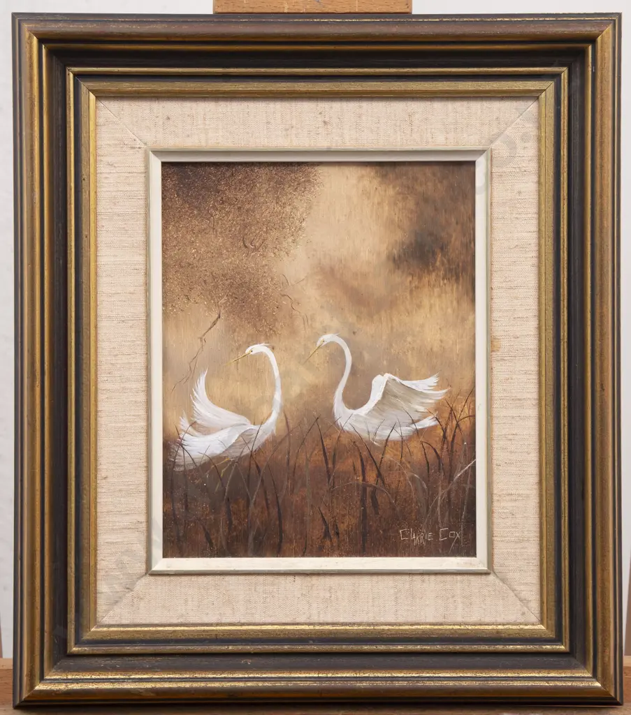 Clarrie Cox - Egret Study Image 1++