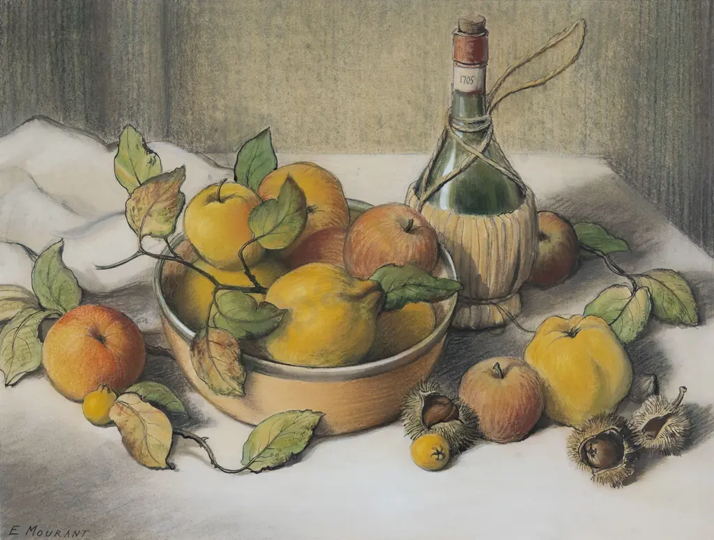 Elise Mourant - Still Life with Wine Image 1++