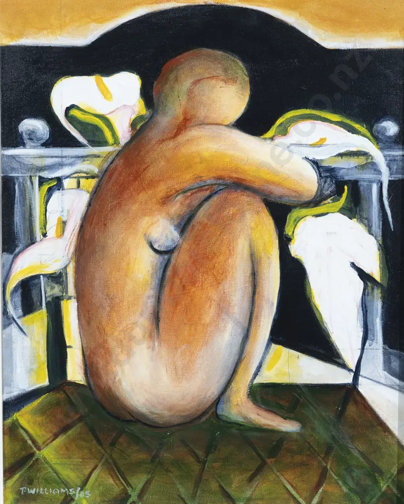 Patrick Williams - Woman & Lilies Image 1++