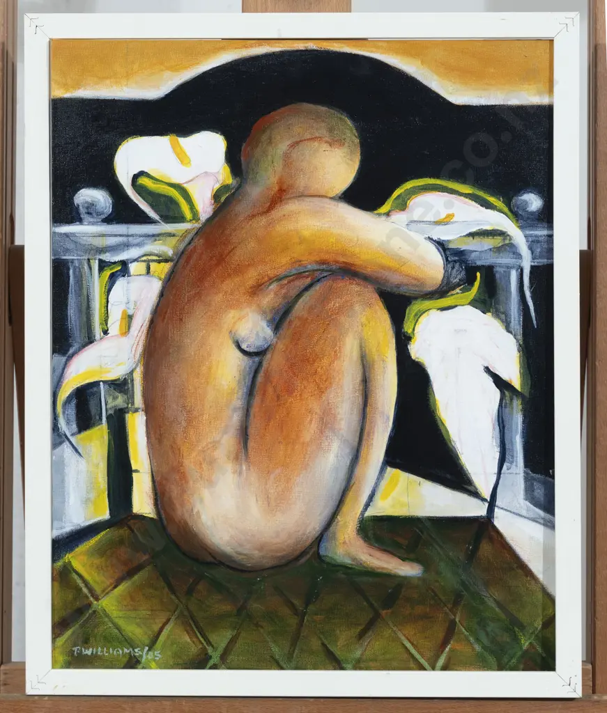 Patrick Williams - Woman & Lilies Image 1++