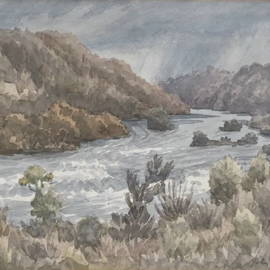 John L Moore - Untitled Landscape