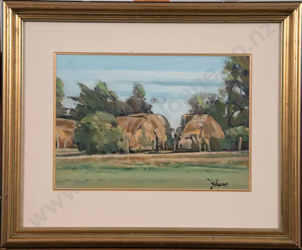 Unknown Artist - Canterbury Farm Landscape Image 1++