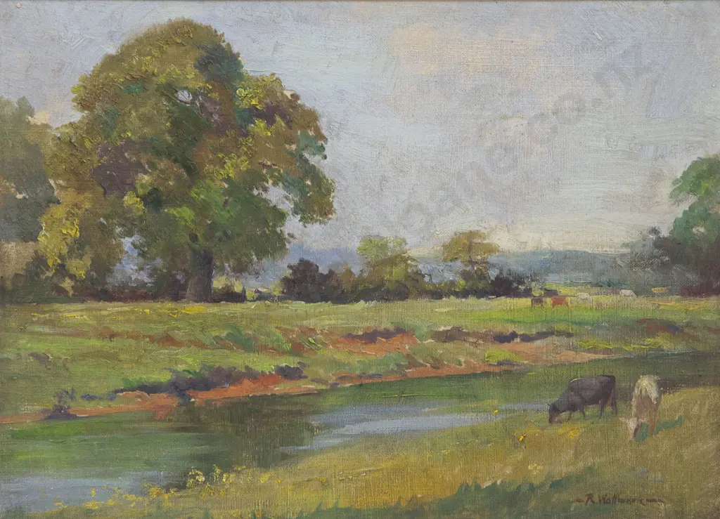 Richard Wallwork - River Through the Meadow Image 1++