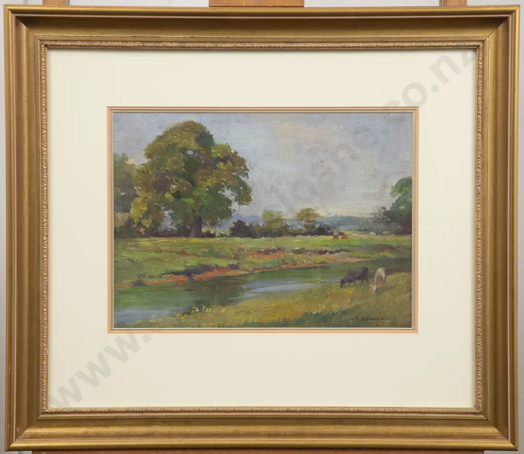 Richard Wallwork - River Through the Meadow Image 1++