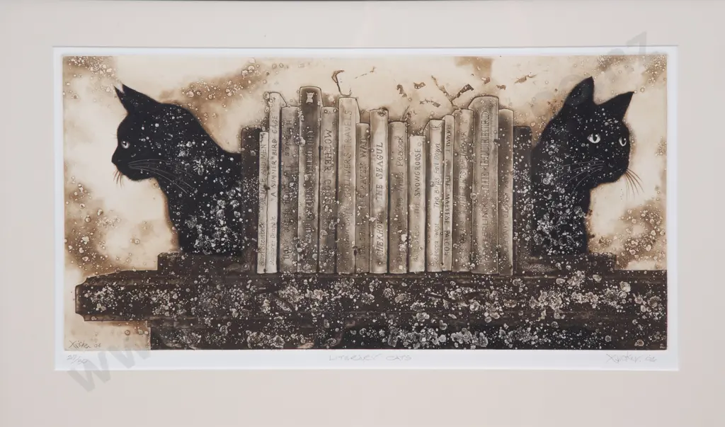 Gary Tricker - Literary Cats Image 1++