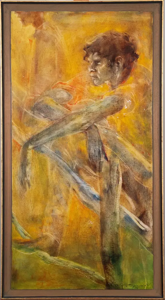 William Boissevain (Australian) - Untitled Portrait Image 1++