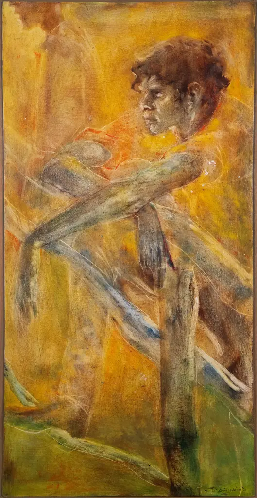 William Boissevain (Australian) - Untitled Portrait Image 1++