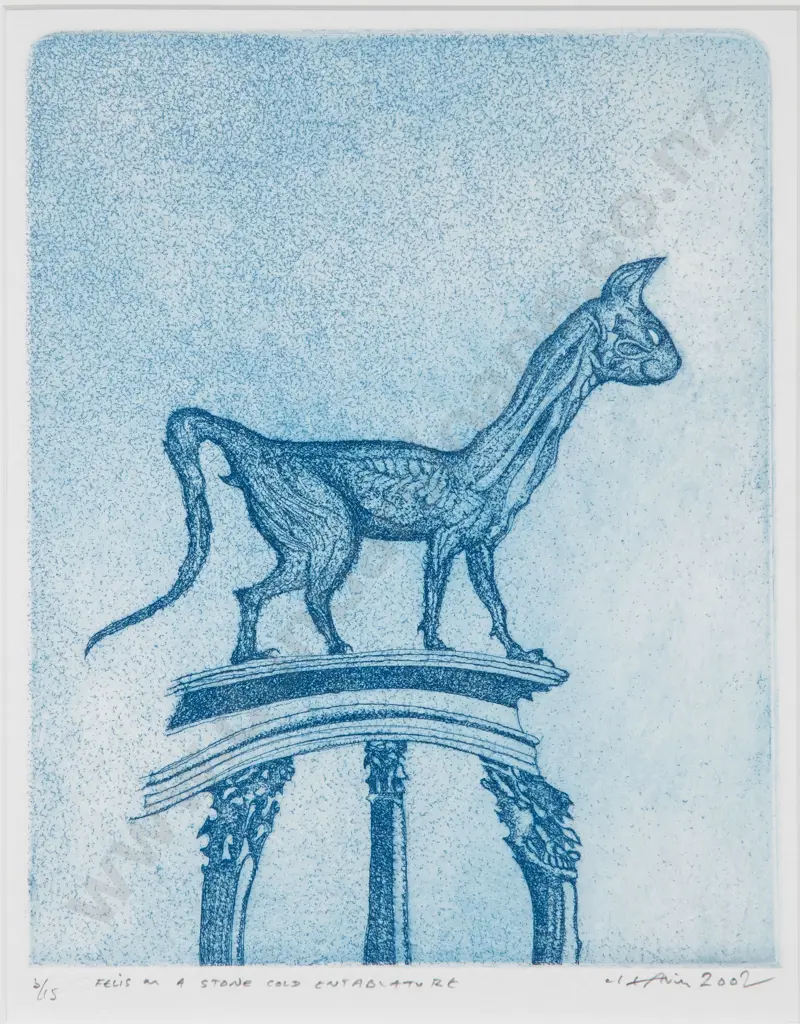 Barry Cleavin - Felis in Four Stone Cold Entablature Image 1++