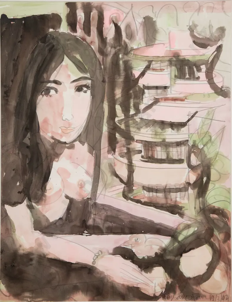 Rossano Fan - Lady in Pink Image 1++