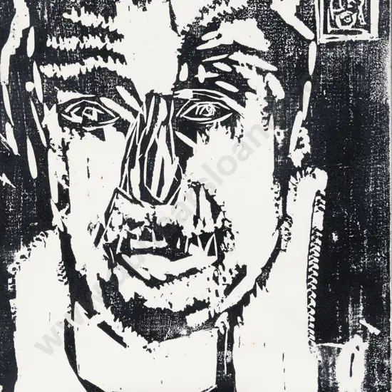 Wayne Seyb - Self Portrait with Phoenix in the Head