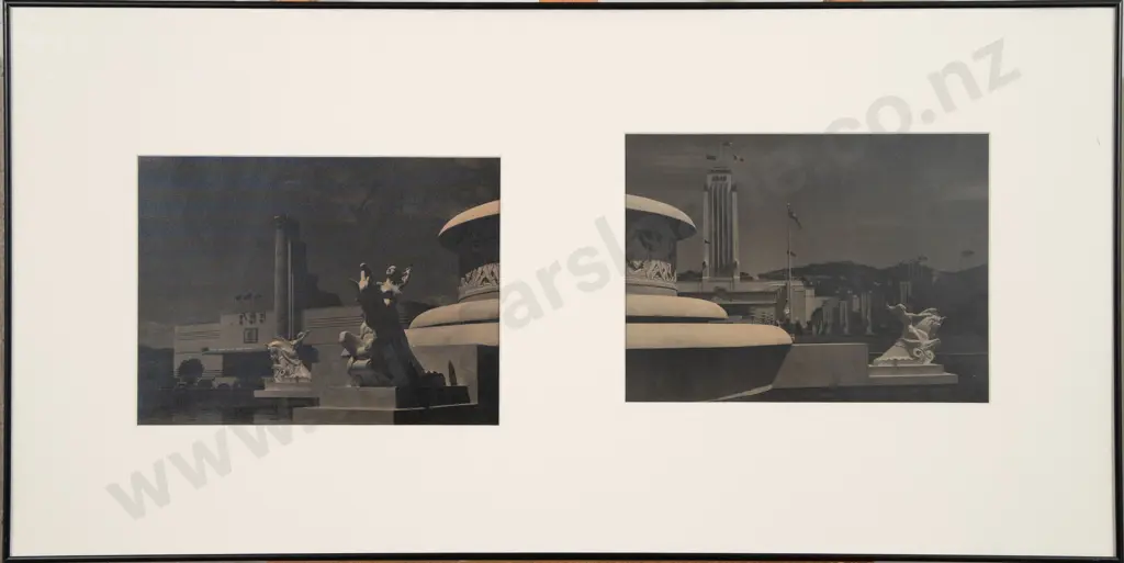 Ronald James Searle - 1940 Centennial Exhibition Pavillion Image 1++