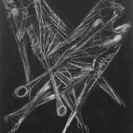 John Hutton - Study for Coventry Cathedral No 4