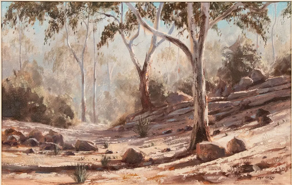 John Speedy (b 1940) - Secluded Glade Image 1++